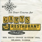 Gary's Napkin