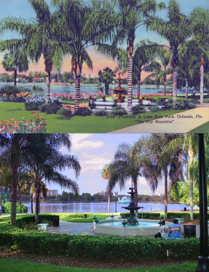 Sperry Fountain 1940's and 2013